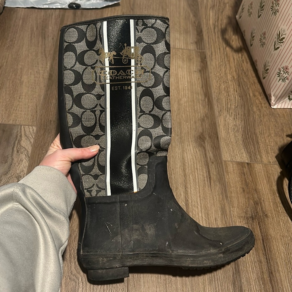 Vintage Coach Rain or Snow Boots